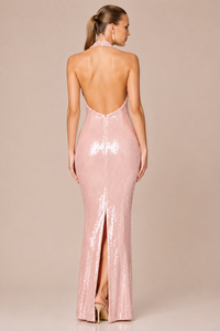 Hire the Nookie Siren Gown in Pink from Your Secret Closet for galas, school formals and black tie events
