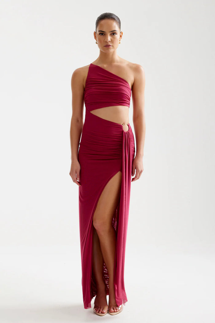 Lexi "Asha" Dress - Wine
