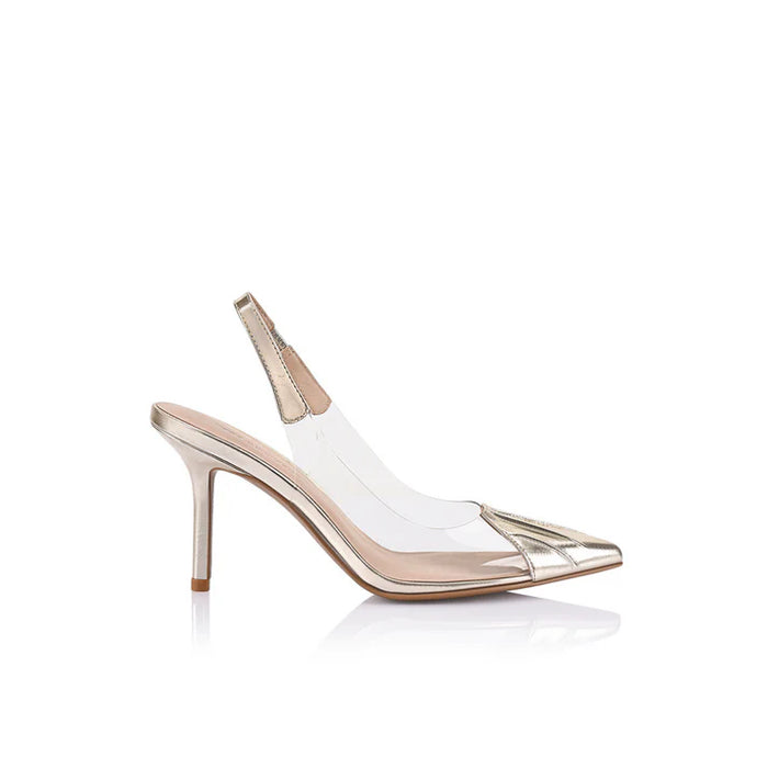 Lana Wilkinson "Remi" Slingback Heel - Gold