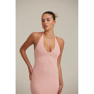 Finders Keepers Iggy Knit Dress - Baby Pink