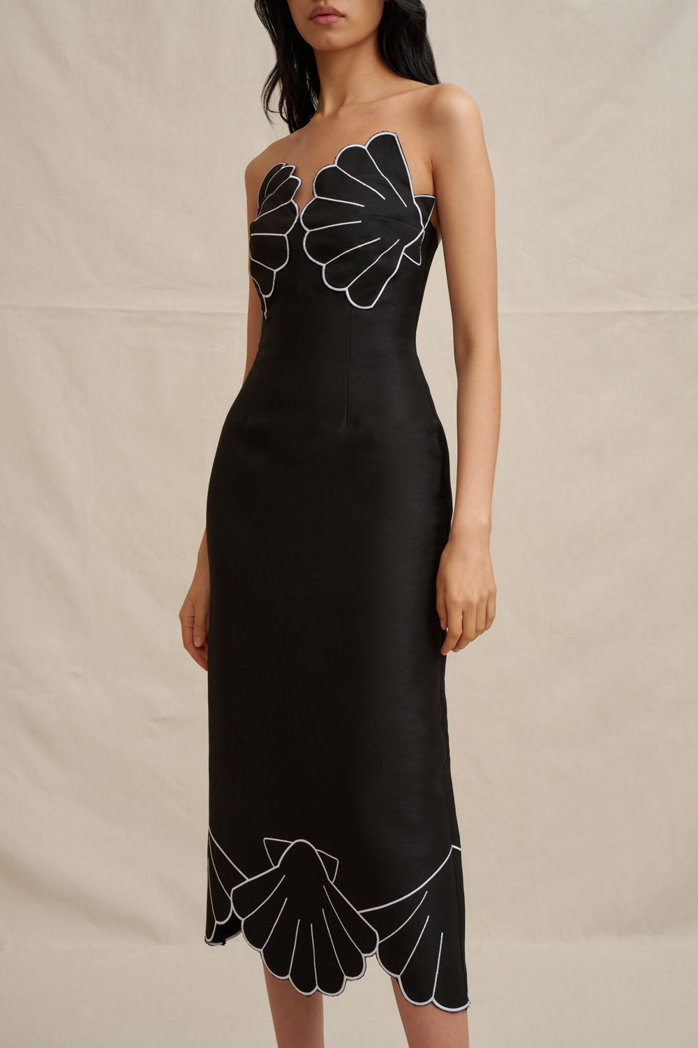By Johnny "Kimora" Shell Midi Dress