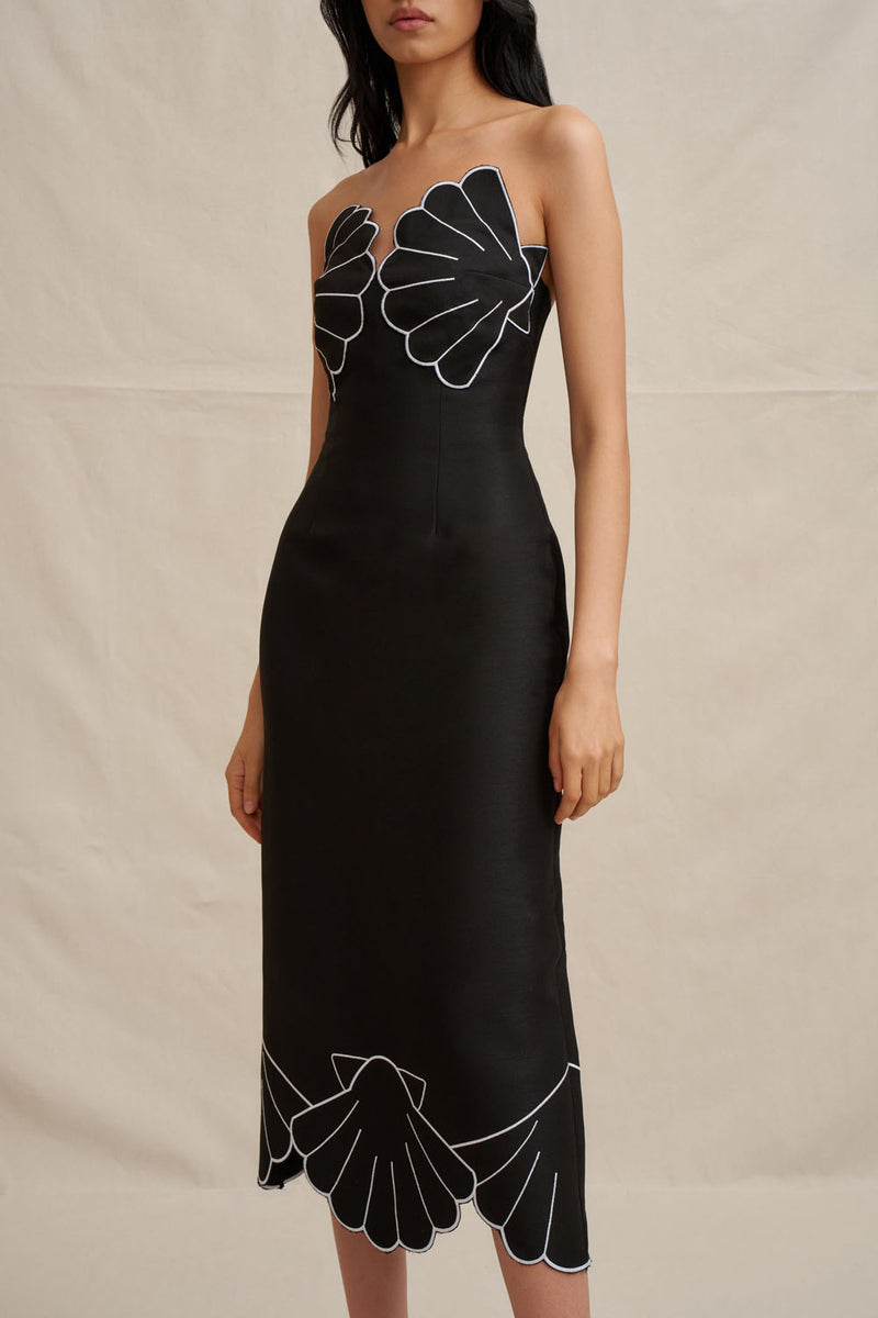 By Johnny "Kimora" Shell Midi Dress