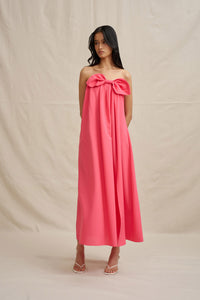By Johnny "Sabrina" Strapless Maxi Dress