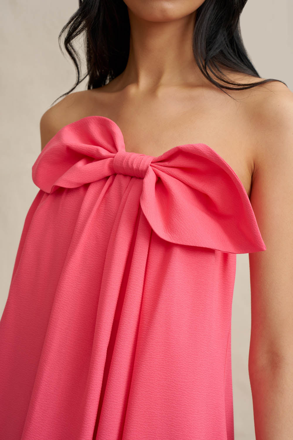 By Johnny "Sabrina" Strapless Maxi Dress