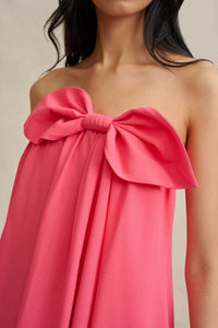 By Johnny "Sabrina" Strapless Maxi Dress