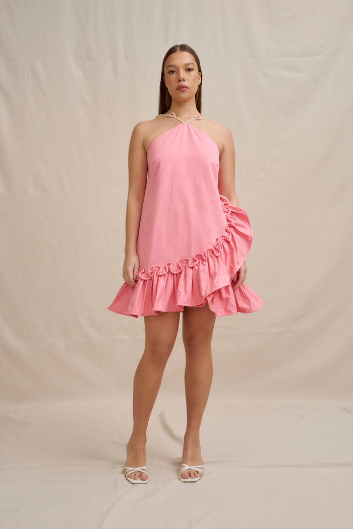 By Johnny "Verona" Rope Frill Mini Dress