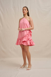 By Johnny "Verona" Rope Frill Mini Dress