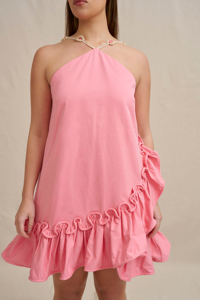 By Johnny "Verona" Rope Frill Mini Dress
