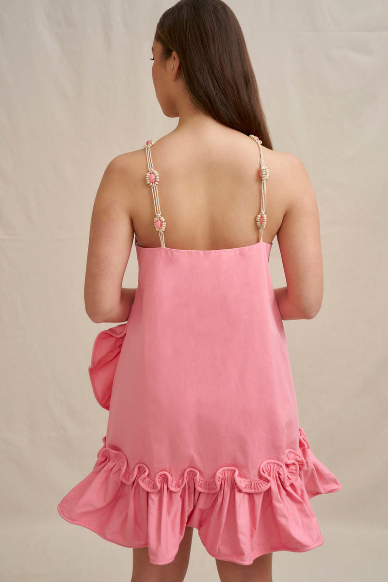 By Johnny "Verona" Rope Frill Mini Dress