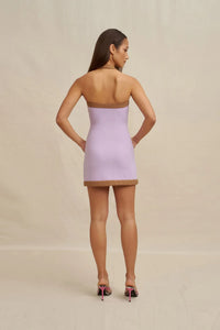 BY JOHNNY Jade Halter Mini Dress Hire