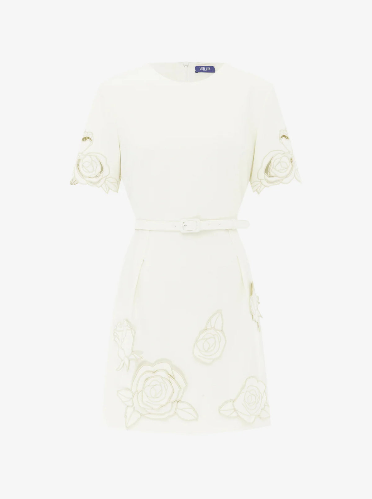 Leo Lin "Aurelie" Short Sleeve Dress