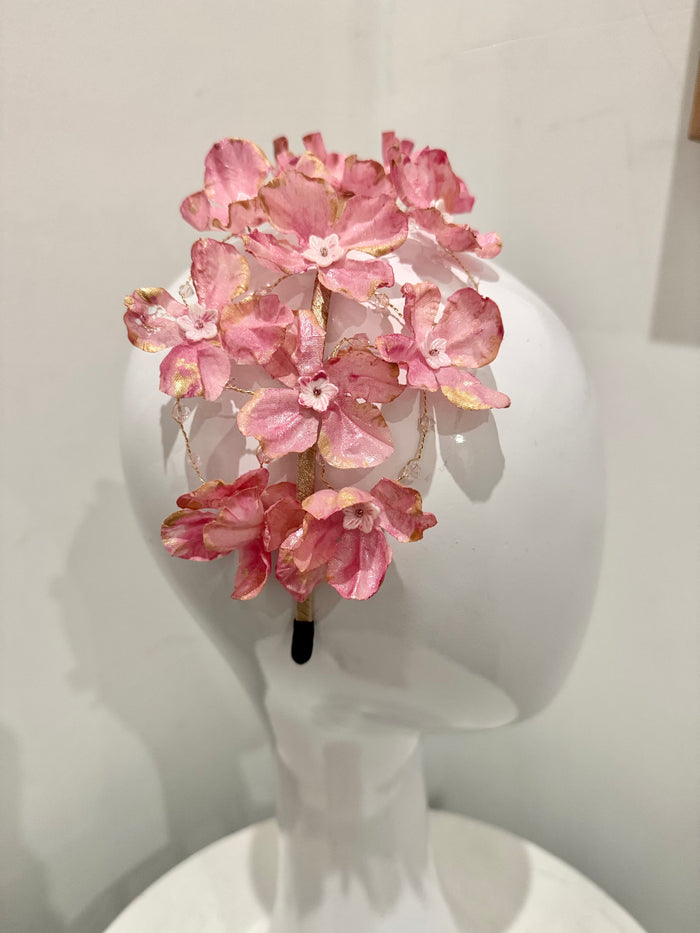 Wendy Scully Pink Floral Headband