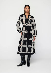 MOS THE LABEL Livia Midi Dress