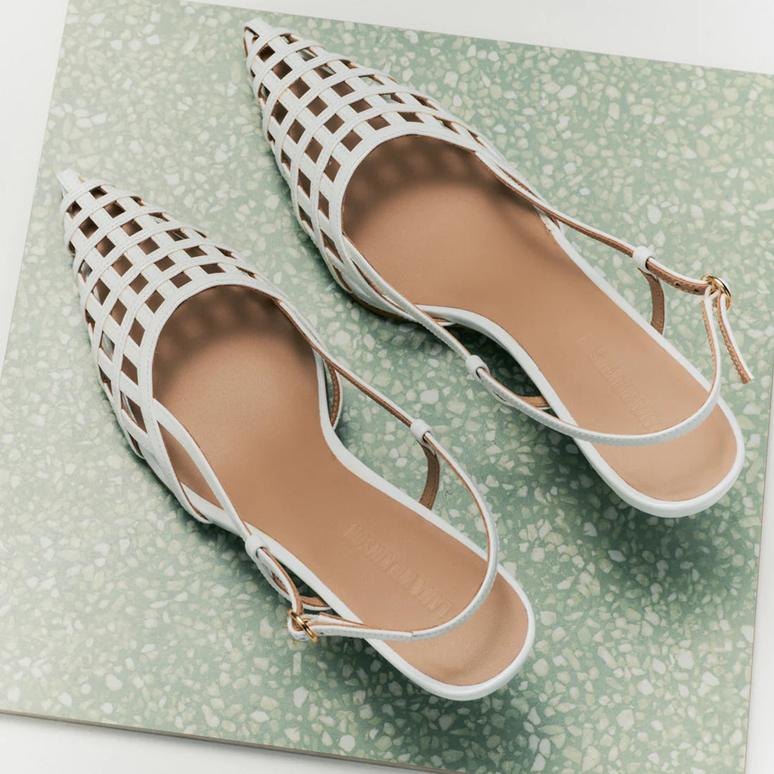 Lana Wilkinson "Miranda" Pump White Leather