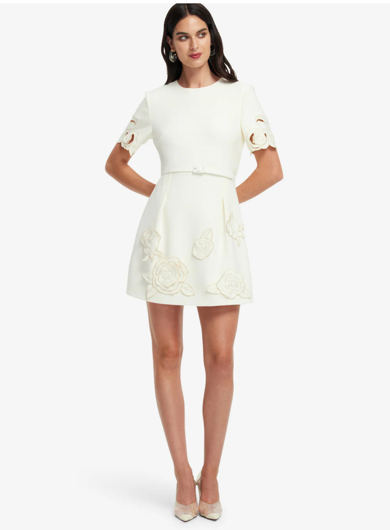 Leo Lin "Aurelie" Short Sleeve Dress