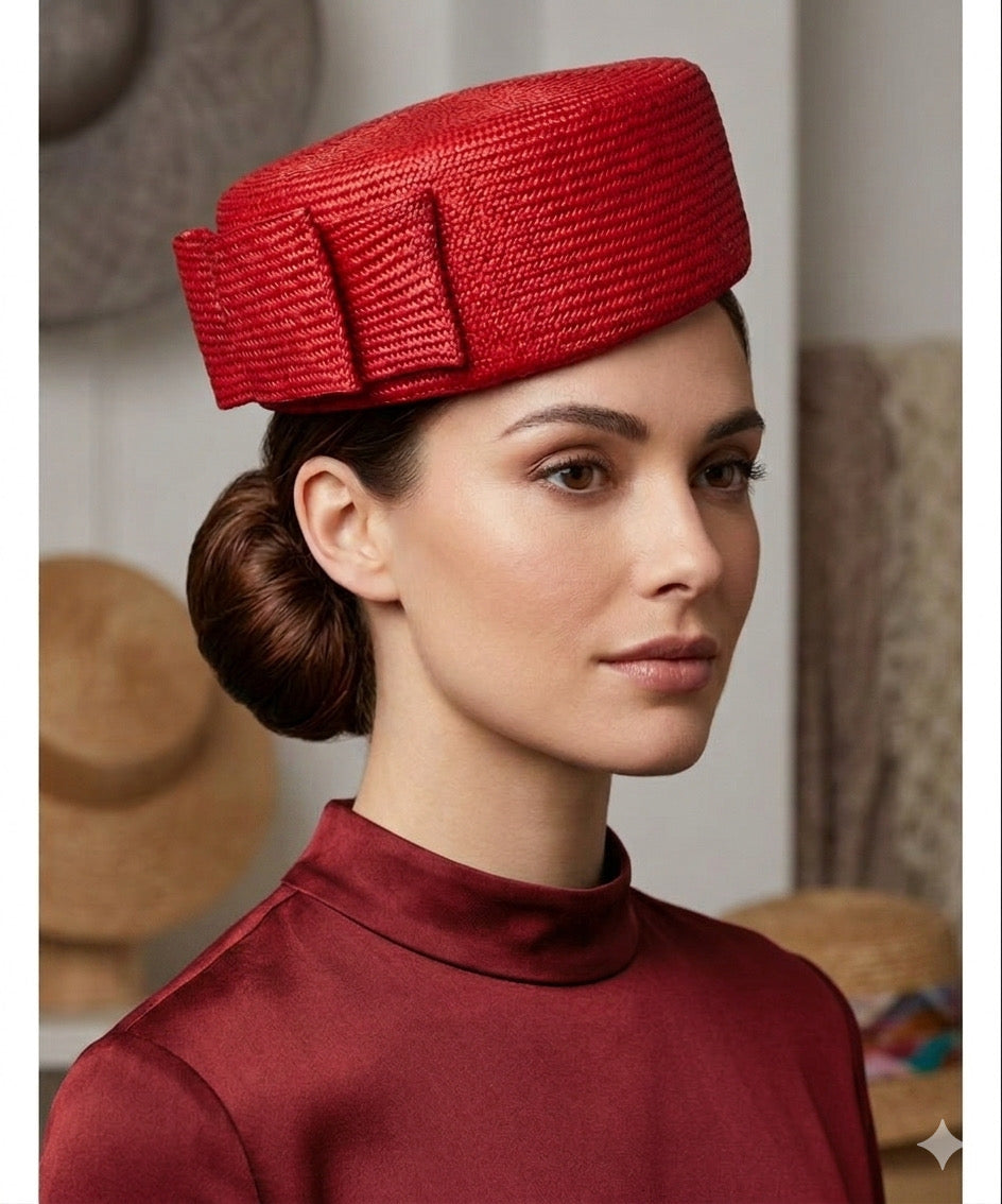 Wendy Scully Pillbox - Red