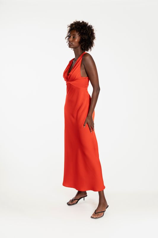 One Fell Swoop Clara Dress - Pimento
