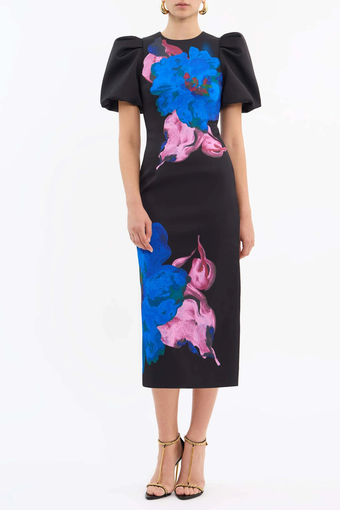 Rebecca Vallance Acid Blow Midi Dress