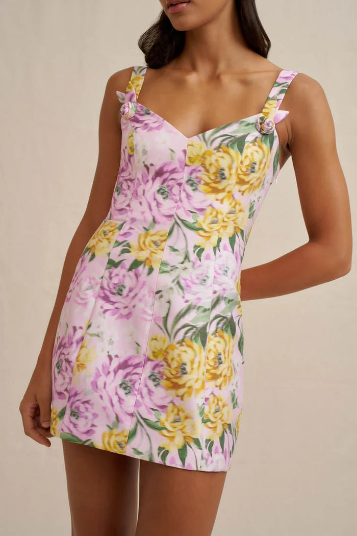 BY JOHNNY Christina Panel Mini Dress