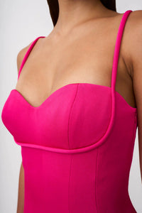 By Johnny Carribbean Pipe Mini Dress - Pink