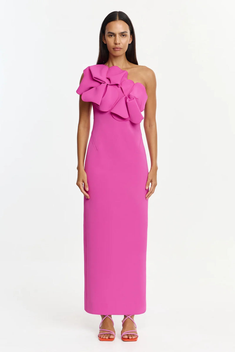 Pink designer gown