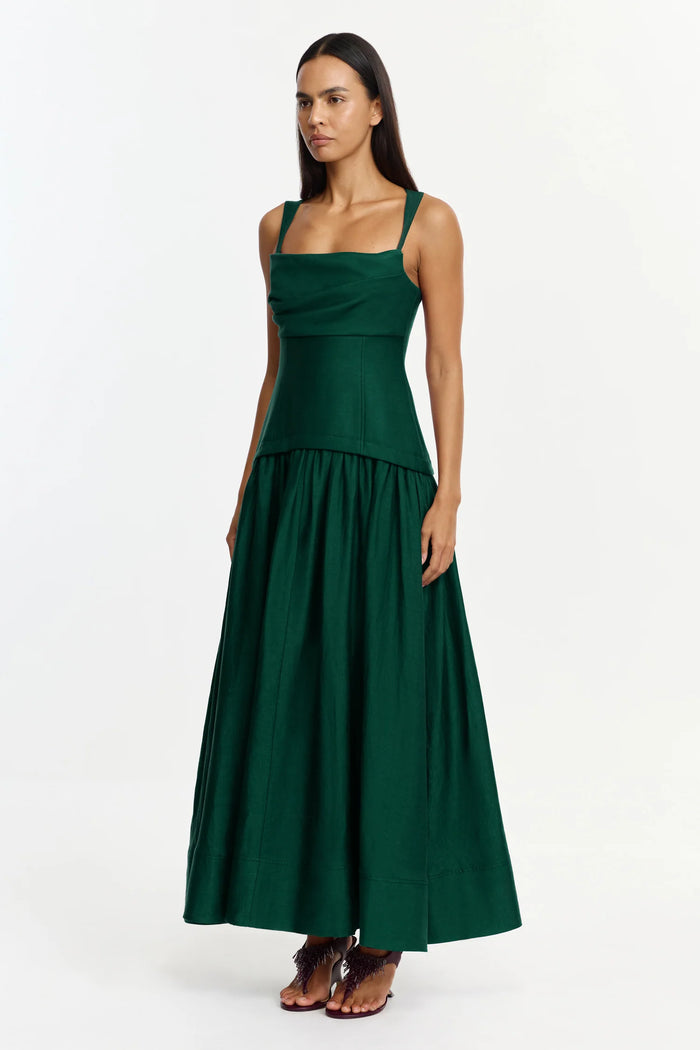 ACLER Reeve Maxi Dress – Deep Emerald