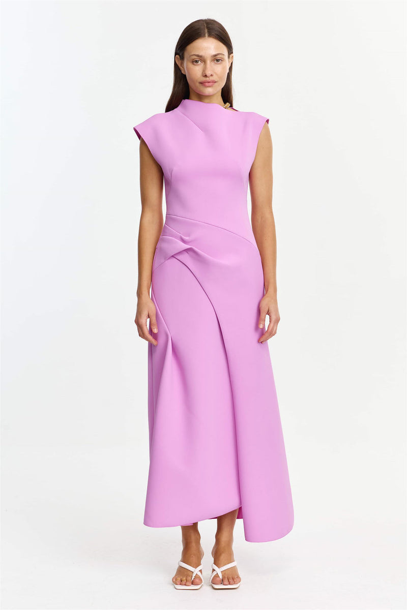 ACLER Burbank Maxi Dress – Zinnia Pink