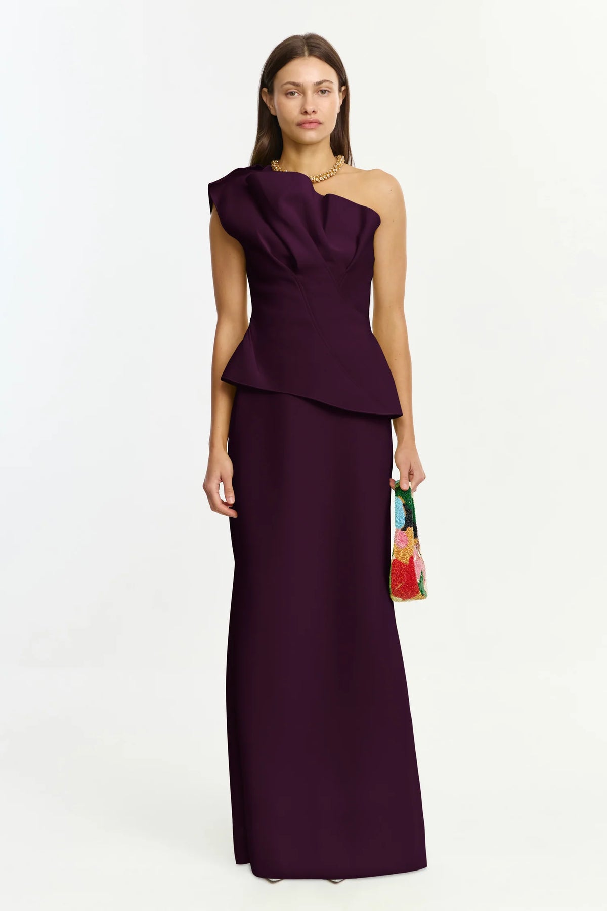 ACLER Lugano Maxi Dress – Plum