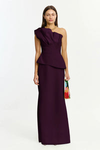 ACLER Lugano Maxi Dress – Plum