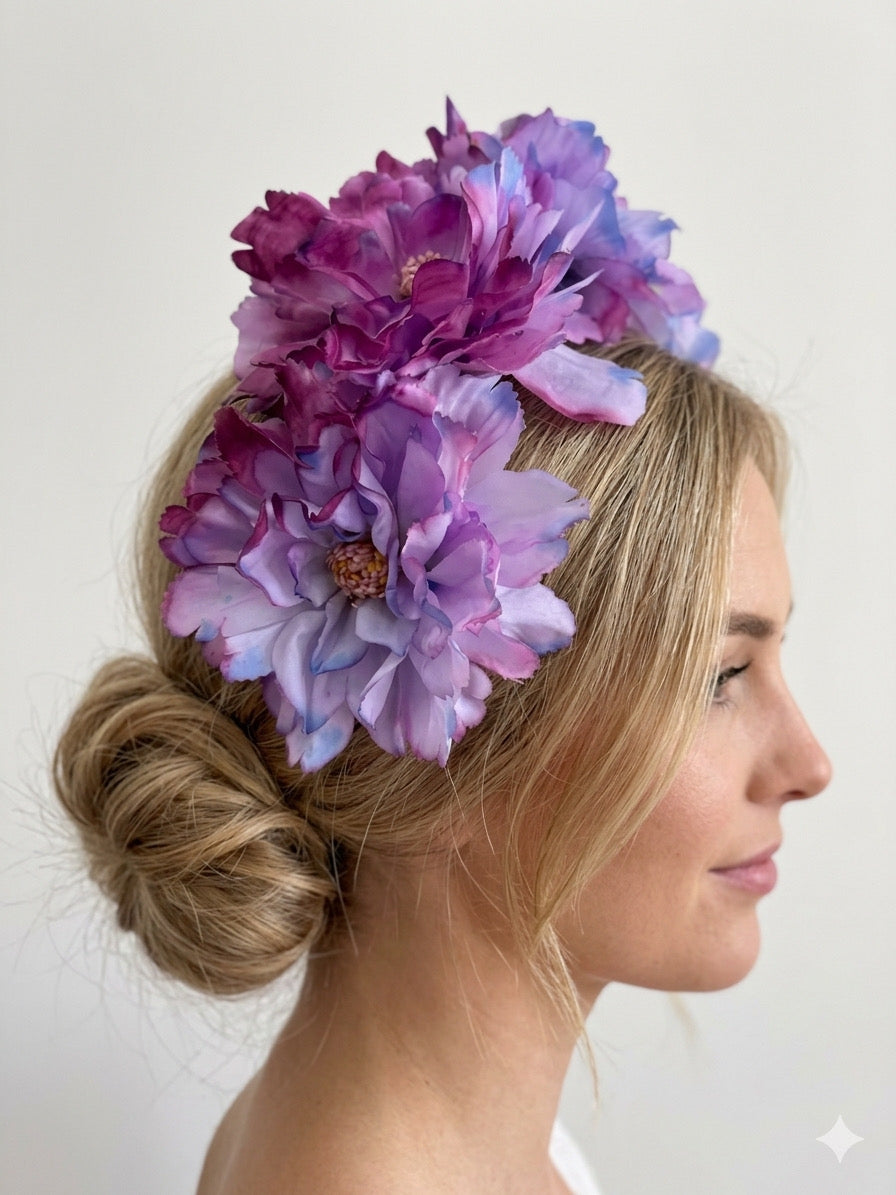 Wendy Scully Flower Crown - Purple