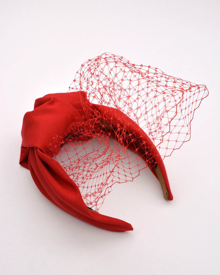 Ford "Ezra" Headband - Red