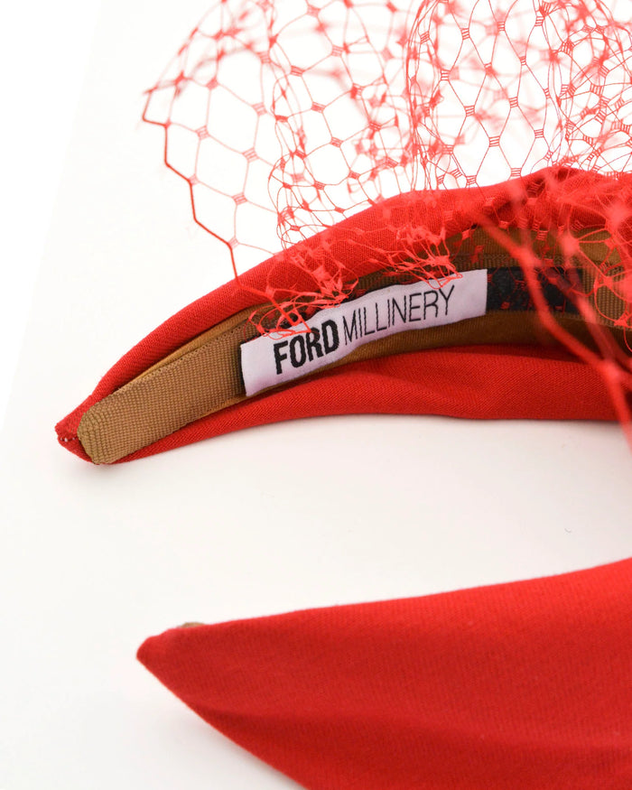 Ford "Ezra" Headband - Red