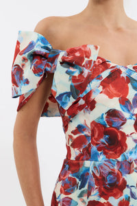 Rebecca Vallance "Fleurette" Midi Dress