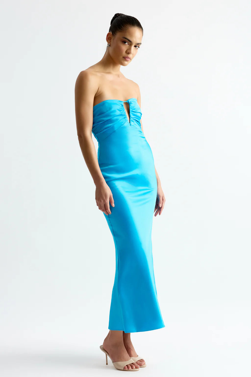 Lexi "Geneva" Dress- Capri Blue