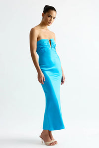Lexi "Geneva" Dress- Capri Blue
