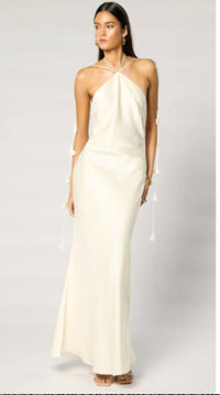 Winona "Saria" Halter Maxi Dress
