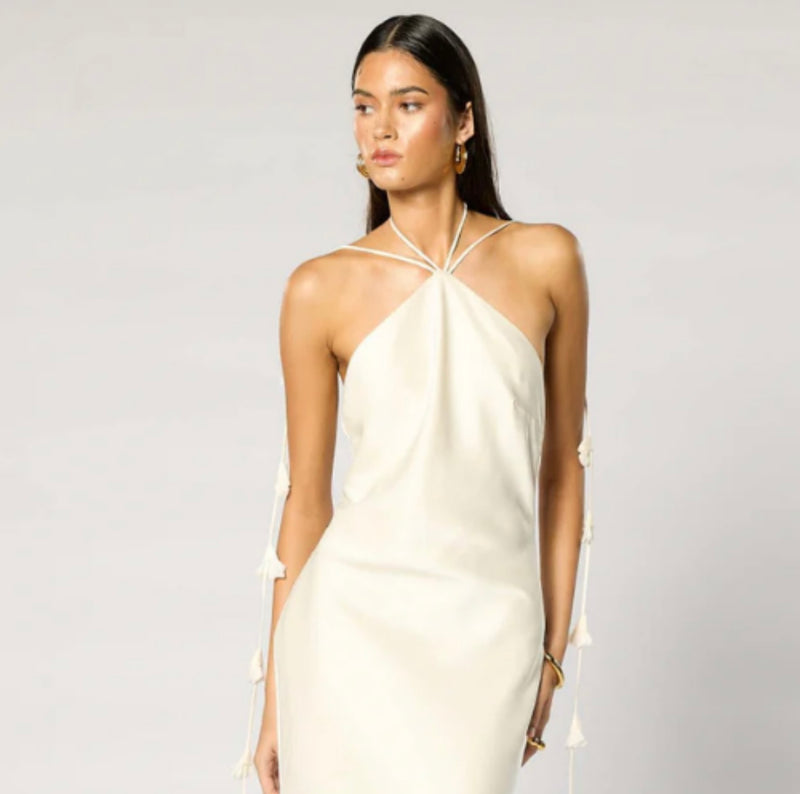 Winona "Saria" Halter Maxi Dress