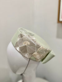 Wendy Scully Mint Green Vintage Pillbox