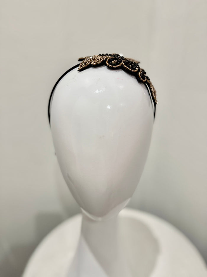 Wendy Scully Beaded Flower Headband