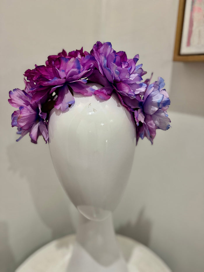 Wendy Scully Flower Crown - Purple