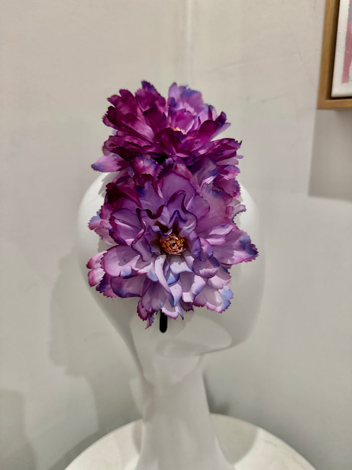 Wendy Scully Flower Crown - Purple