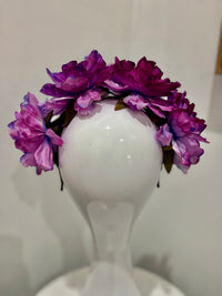 Wendy Scully Flower Crown - Purple