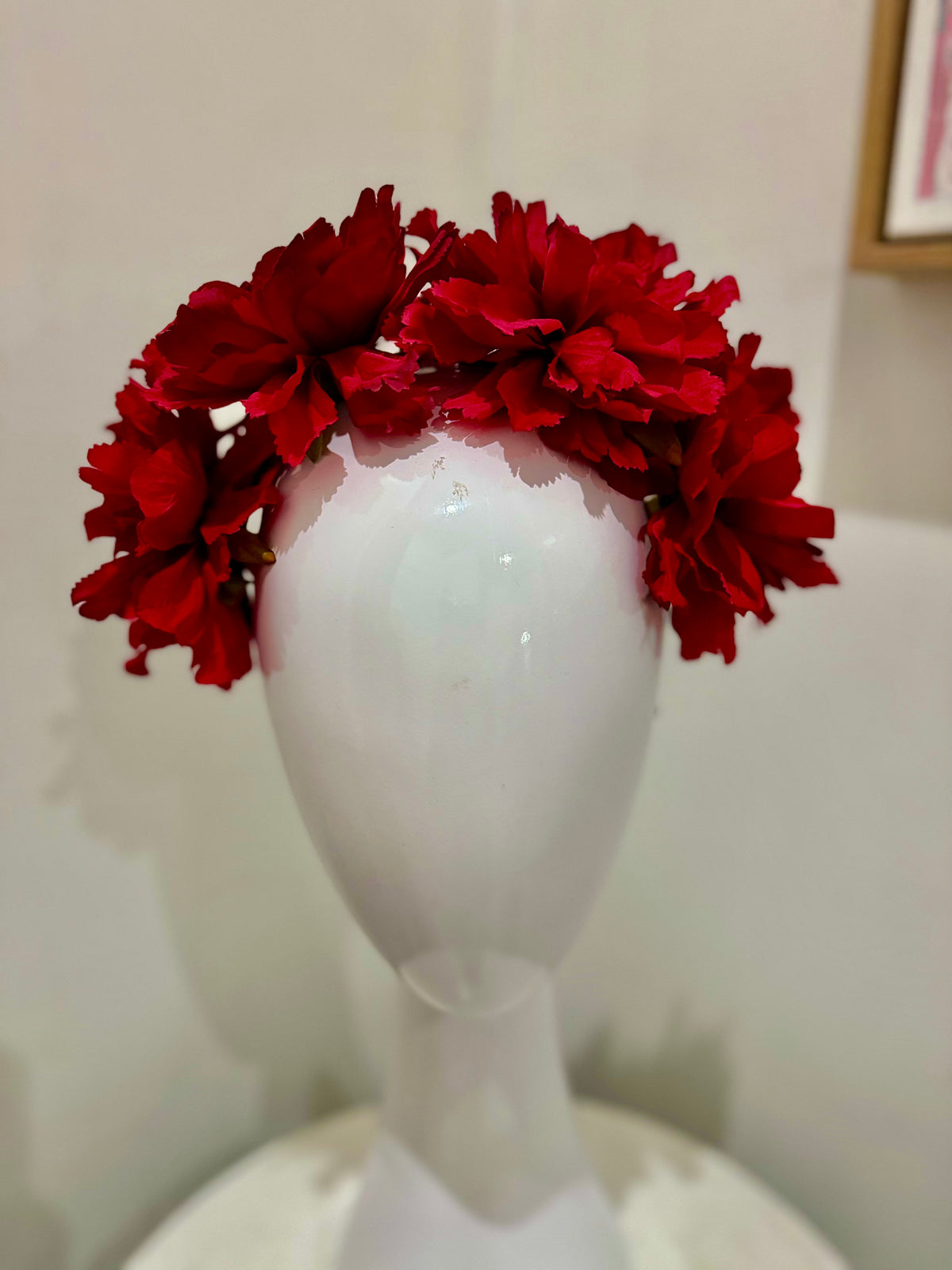 Wendy Scully Flower Crown - Red