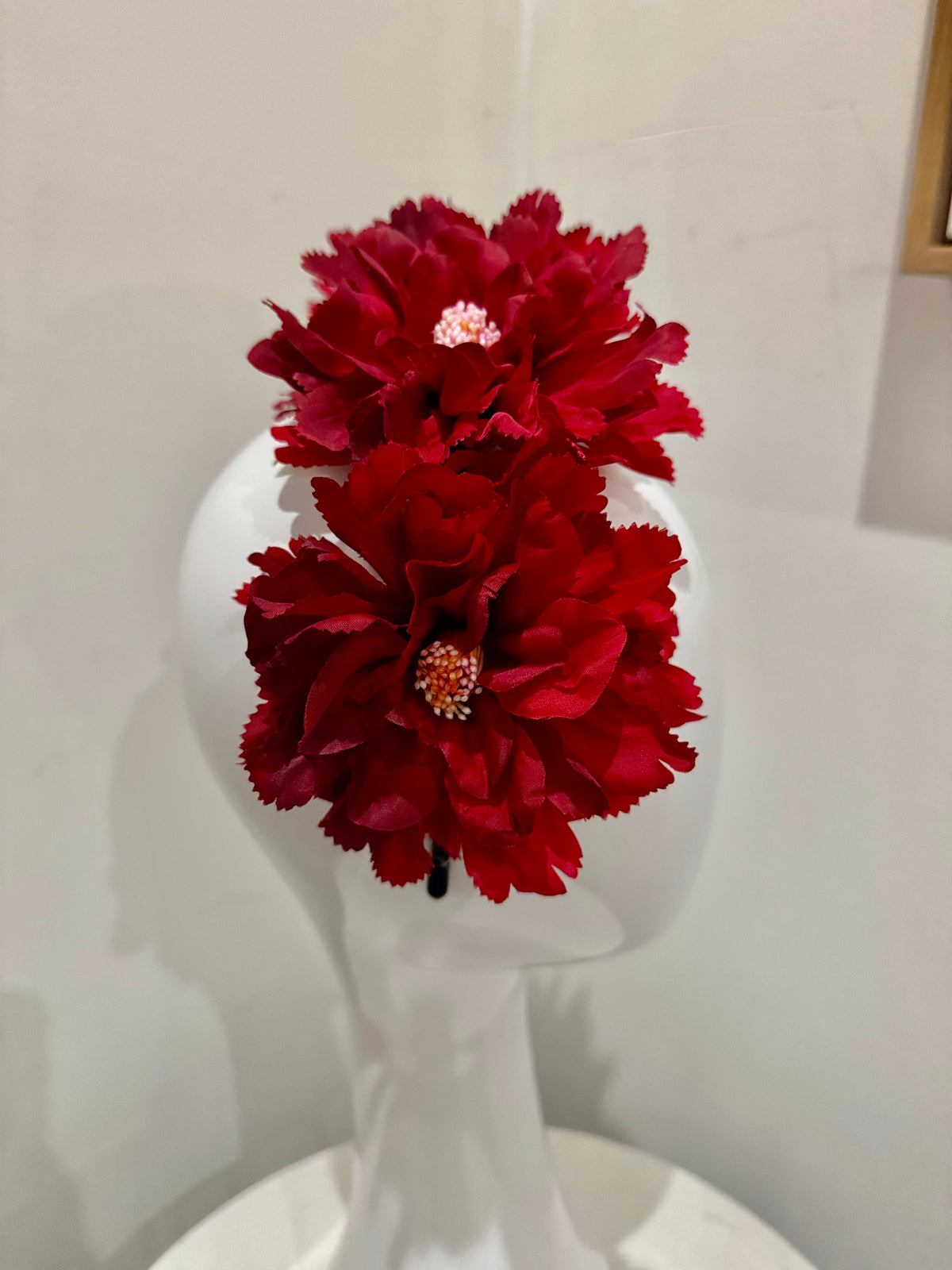 Wendy Scully Flower Crown - Red