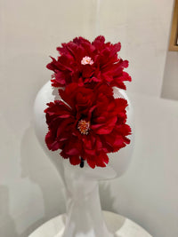 Wendy Scully Flower Crown - Red