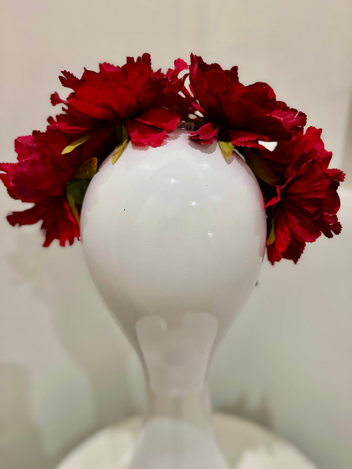 Wendy Scully Flower Crown - Red