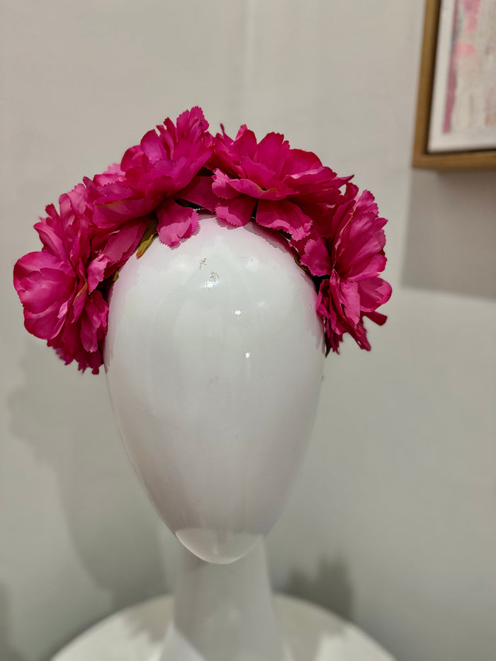 Wendy Scully Flower Crown - Pink