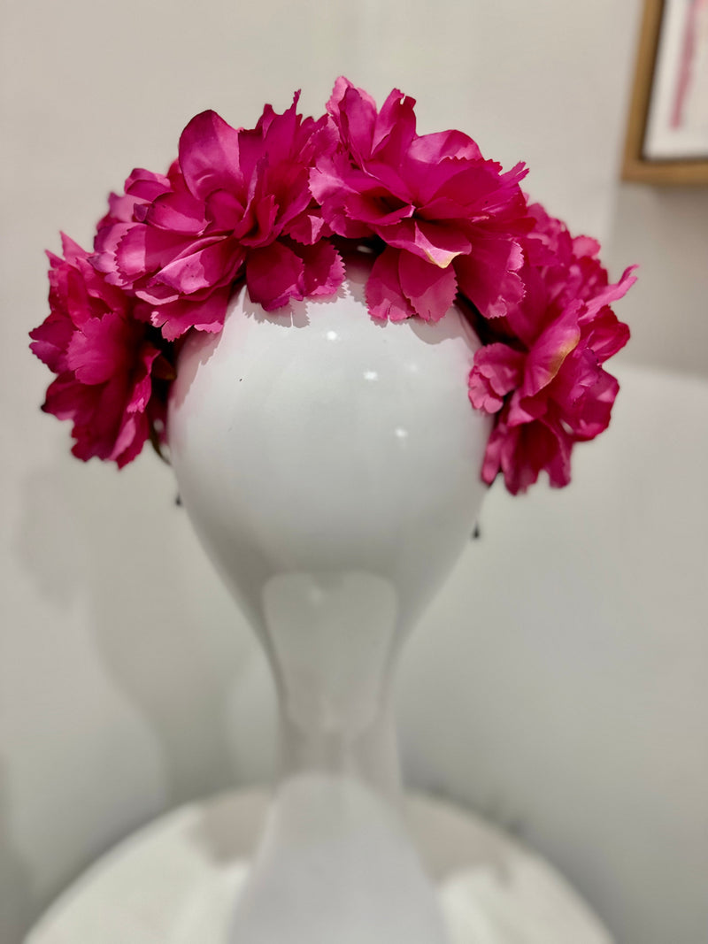 Wendy Scully Flower Crown - Pink