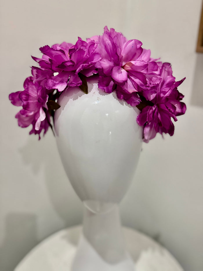 Wendy Scully Flower Crown - Light Purple