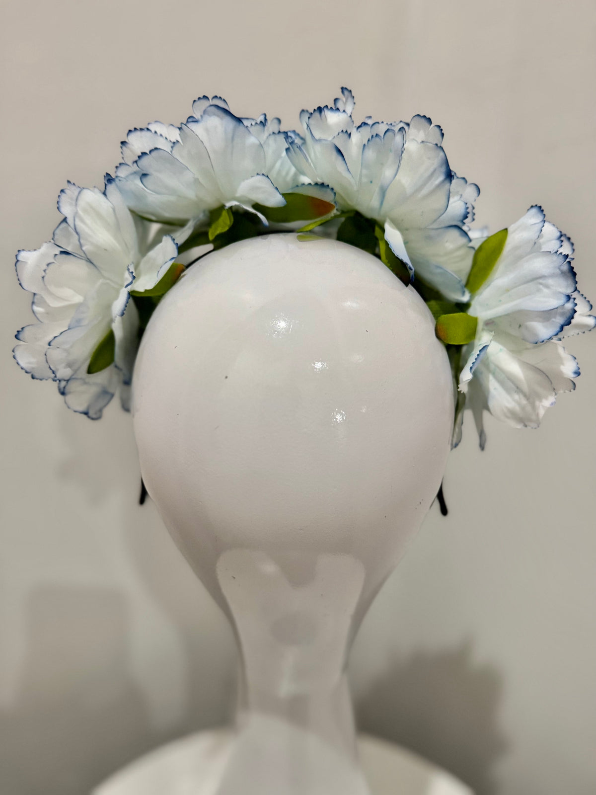 Wendy Scully Flower Crown - White/Blue